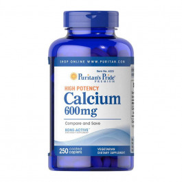   Puritan's Pride Calcium 600 mg (250 caplets)