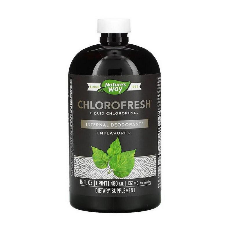 Nature's Way Chlorofresh Liquid Chlorophyll Unflavored (473 ml) - зображення 1