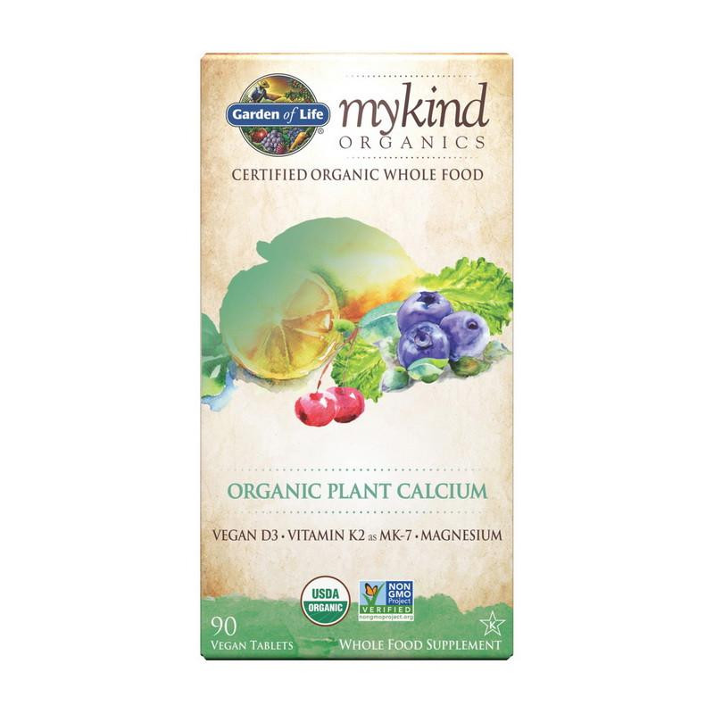 Garden of Life Organic Plant Calcium (90 veg tab) - зображення 1