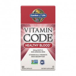 Garden of Life Vitamin Code Healthy Blood (60 veg caps)
