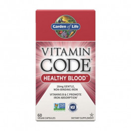   Garden of Life Vitamin Code Healthy Blood (60 veg caps)