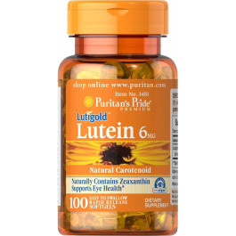   Puritan's Pride Lutein 6 mg (100 softgels)