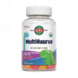 KAL MultiSaurus (60 gummies, lemon orange & strawberry)