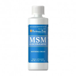 Puritan's Pride МСМ Глюкозамін крем Пуританс Прайд /  Glucosamine MSM Cream (113 g)