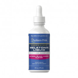   Puritan's Pride Мелатонін рідкий Пуританс Прайд /  Melatonin Liquid (59 ml)