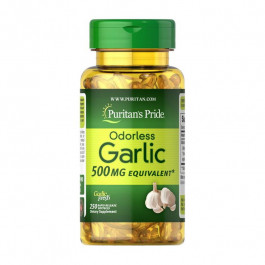   Puritan's Pride Екстракт часнику  Odorless Garlic 500 mg (250 softgels)