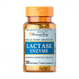   Puritan's Pride Super Lactase Enzyme 125 mg (120 softgels)