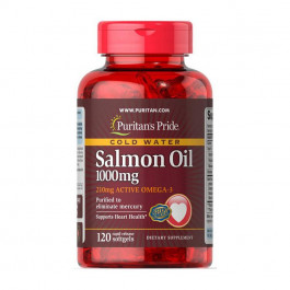   Puritan's Pride Salmon Oil 1000 mg (120 softgels)