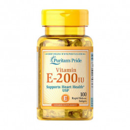   Puritan's Pride Vitamin E-200 IU (100 softgels)