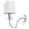 Arte Lamp Бра  1x60 Вт E14 білий/хром A3625AP-1CC - зображення 1