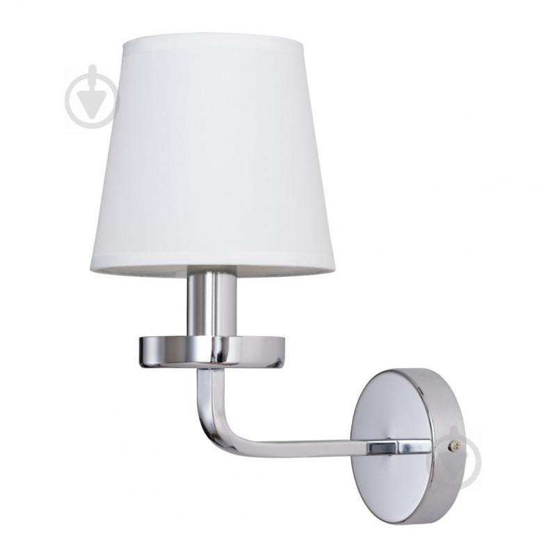 Arte Lamp Бра  1x60 Вт E14 білий/хром A3260AP-1CC - зображення 1