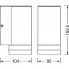 LEDVANCE Бра  Endura Classic Beam Gap Wall Down GU10 IP44 темно-серый (4058075554511) - зображення 4