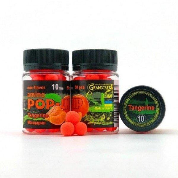 Grandcarp Бойлы Amino Pop-up / Tangerine / 10mm 50pcs - зображення 1