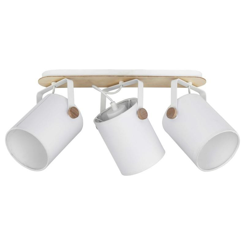 TK Lighting Потолочный спот на 3 плафона из коллекции RELAX WHITE (1613) - зображення 1