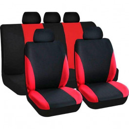 Auto Assistance Комплект чохлів на сидіння універсал Auto Assistance TY1622-2 чорний із червоним