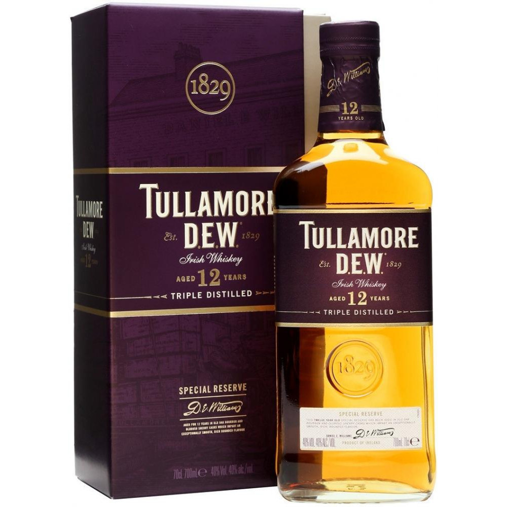 Tullamore Dew Віскі бленд  12 Years Old 0.7л (DDSAT4P071) - зображення 1