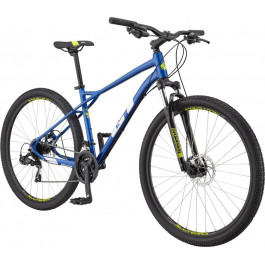 GT Bicycles Aggressor Sport 27,5" 2023 / рама 46см gloss metallic blue w/white&chartreuse
