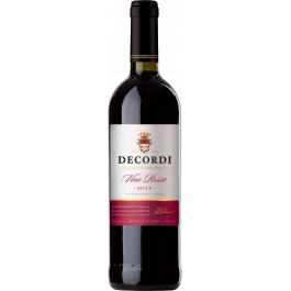 Decordi Вино  Rosso Secco червоне сухе 0.75 л 10.5% (8008820156015)