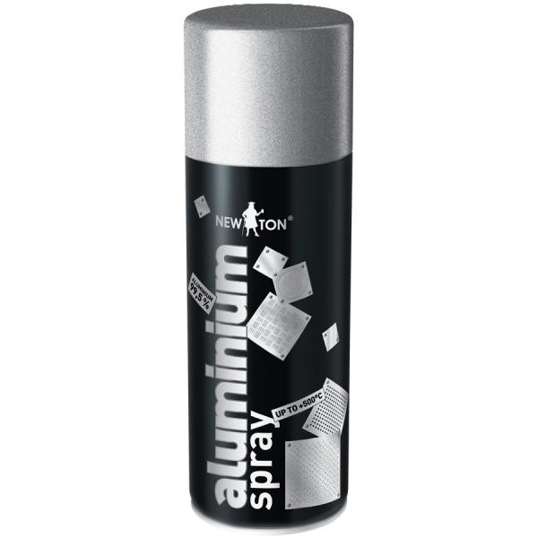 NewTon Фарба NewTon Aluminium spray 14864 400мл - зображення 1