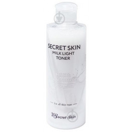 Secret Skin Осветляющий тонер для лица с молочными протеинами  Milk Light Toner 250 мл (8809540516666)