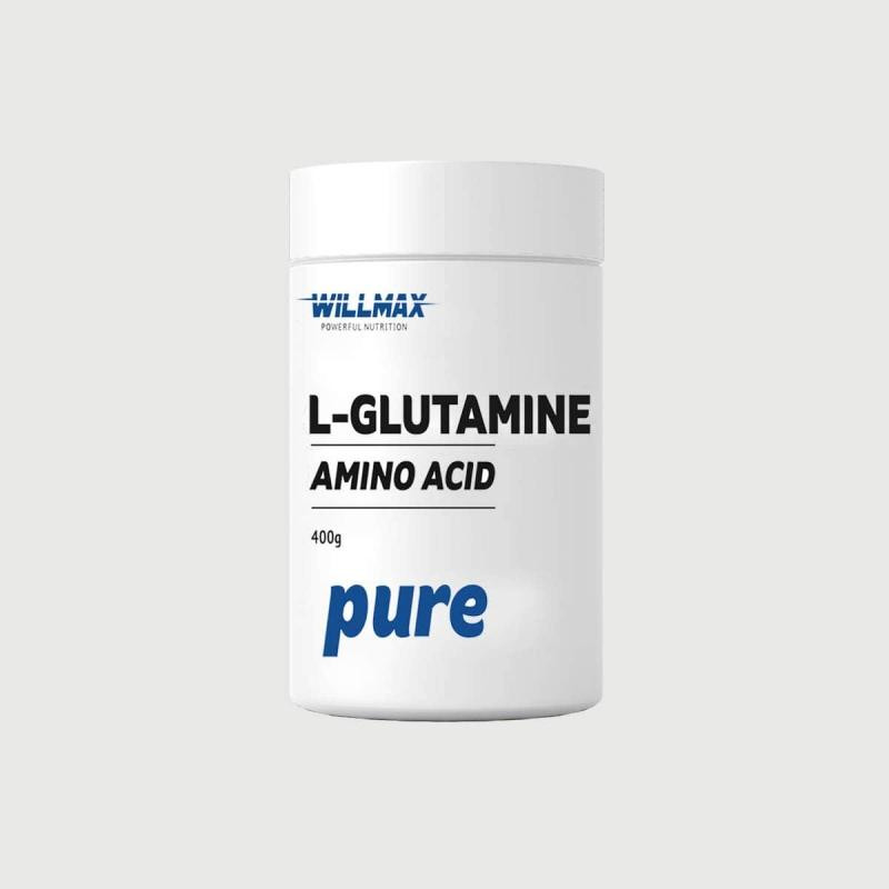 Willmax L-Glutamine 400 g /80 servings/ Pure (wx1201) - зображення 1
