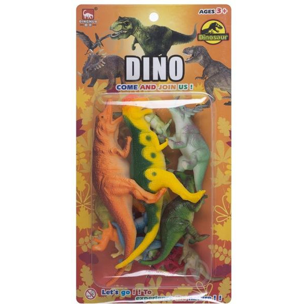 Dingua Динозавры 16 шт (D0060) - зображення 1
