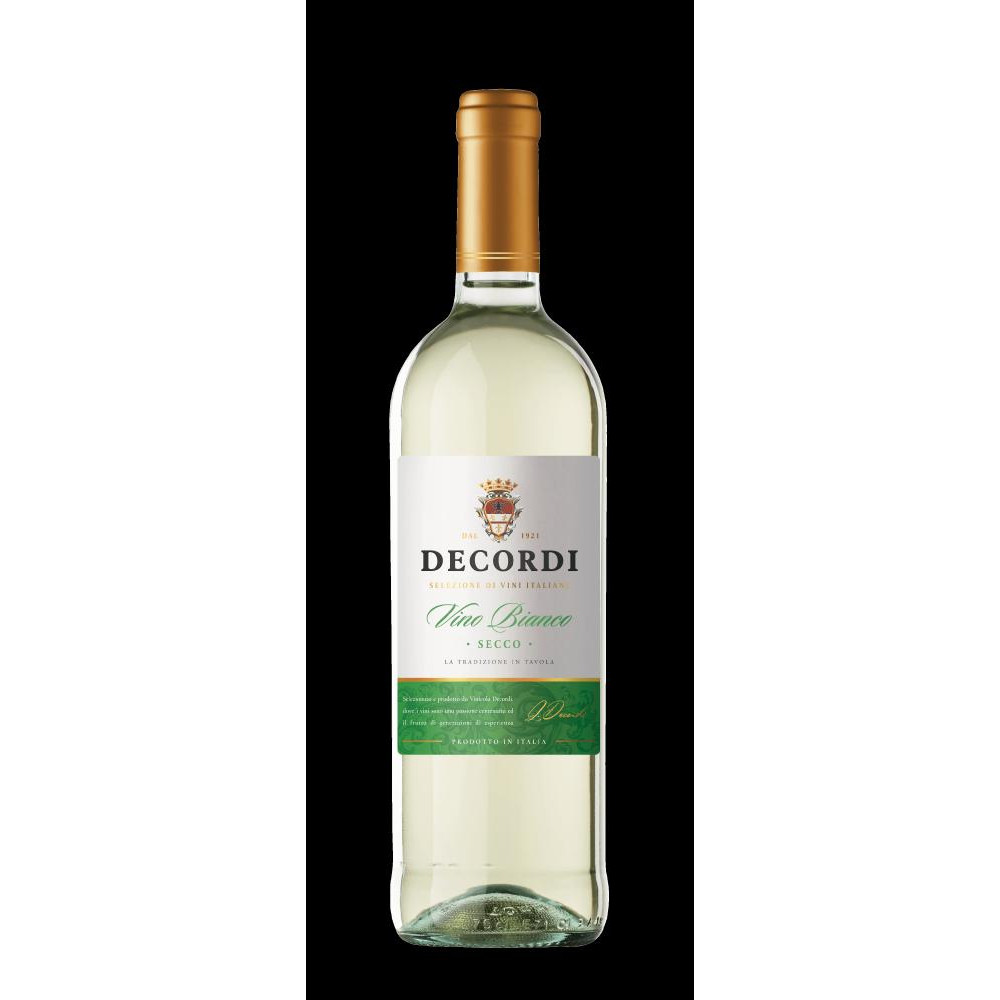 Decordi Вино  Vino Bianco біле сухе 10,5%, 0,75 л (8008820156039) - зображення 1