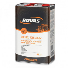 Rovas Diesel 10W-40 B4 4л