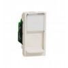 Schneider Electric Unica New RJ45 кат.6e UTP бежевая (NU341444) - зображення 1