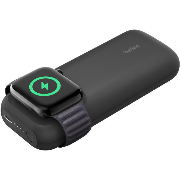 Belkin BoostCharge Pro 10000mAh 20W with Fast Wireless Charger for Apple Watch Black (BPD005BTBK) - зображення 1