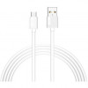 T-PHOX USB Cabel to USB-C Nets 1.2m White (T-C801 white) - зображення 1