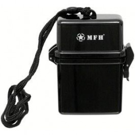 MFH Контейнер для транспортування  Waterproof із шнурком - Black (27167)