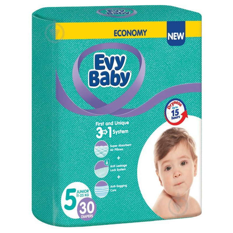 Evy Baby Junior 5 30 шт - зображення 1