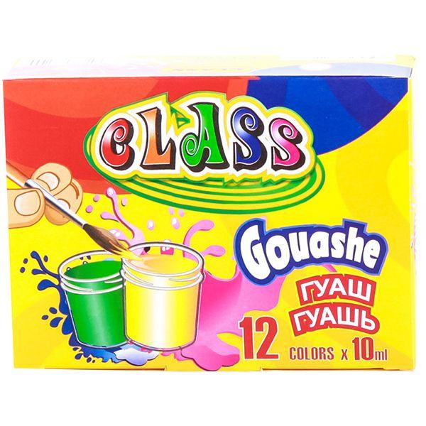 CLASS Гуаш  12 кольорівх10мл (12) (48) 7619 (11020030) - зображення 1