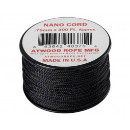 Мотузка Atwood Rope MFG Nano Cord 91 м - чорна (CD-NC3-NL-01)