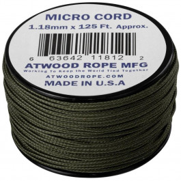  Atwood Rope MFG Micro Cord 38 м - Olive Drab (CD-MC1-NL-32)