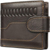 Vintage Мужской кошелек с тиснением 20233  коричневый - зображення 2