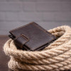 Vintage Мужской кошелек с тиснением 20233  коричневый - зображення 4