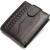 Vintage Мужской кошелек с тиснением 20233  коричневый - зображення 7