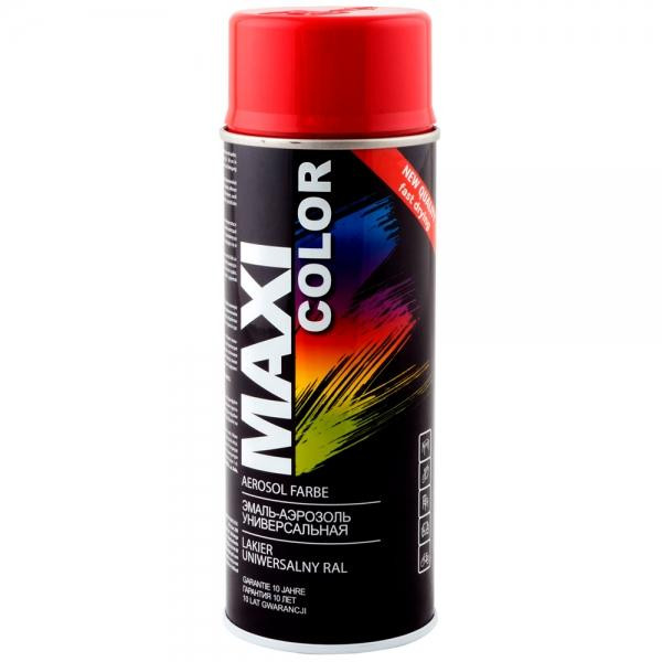 MAXI color RAL 3002 карминный-красный глянец 400 мл (MX3002) - зображення 1