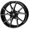 Alutec ADX.01 diamond black front polished (R18 W8.5 PCD5x112 ET30 DIA70.1) - зображення 1