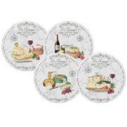 Easy Life Набор тарелок для сыра Les Fromages 19см R0464#LESF