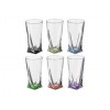 Crystalite Набор цветных стаканов для воды Quadro 350мл 99999/72T76/182 - зображення 1