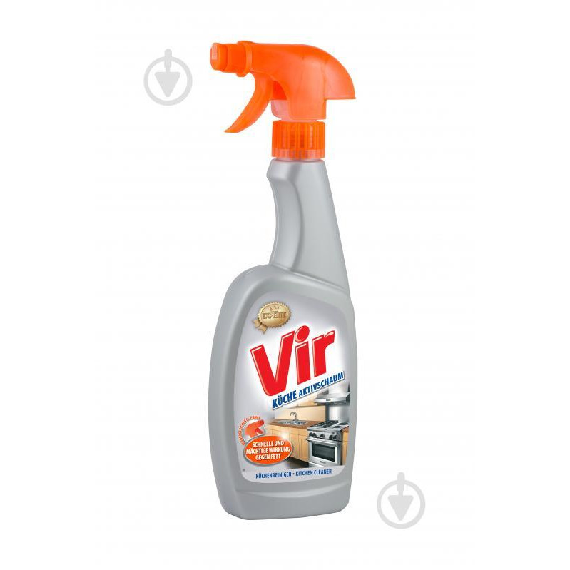 VIR Засіб для чищення кухонних поверхонь  Активна піна 0,5 л (3800069403050) - зображення 1