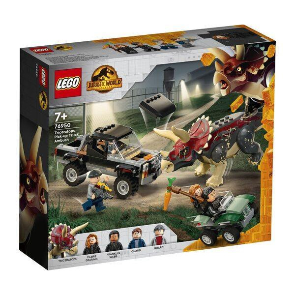 LEGO Напад трицератопса на пікап (76950) - зображення 1