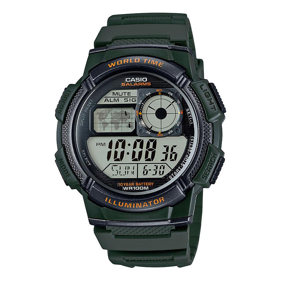 Casio Standard Digital AE-1000W-3AVEF - зображення 1