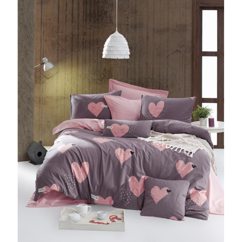 Lotus Комплект постельного белья  семейный ранфорс Perfect Hearts (svt-2000022266925) - зображення 1