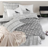 Lotus Комплект постельного белья  семейный ранфорс Perfect Wickley Grey (svt-2000022267069) - зображення 1