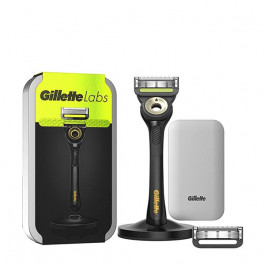   Gillette Станок Labs with Exfoliating Bar Black + Box (8001090269324)