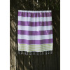 Barine Home Пляжное полотенце пештемаль  Pestemal Journey Olive-Purple 90х170 (2000022179102) - зображення 1